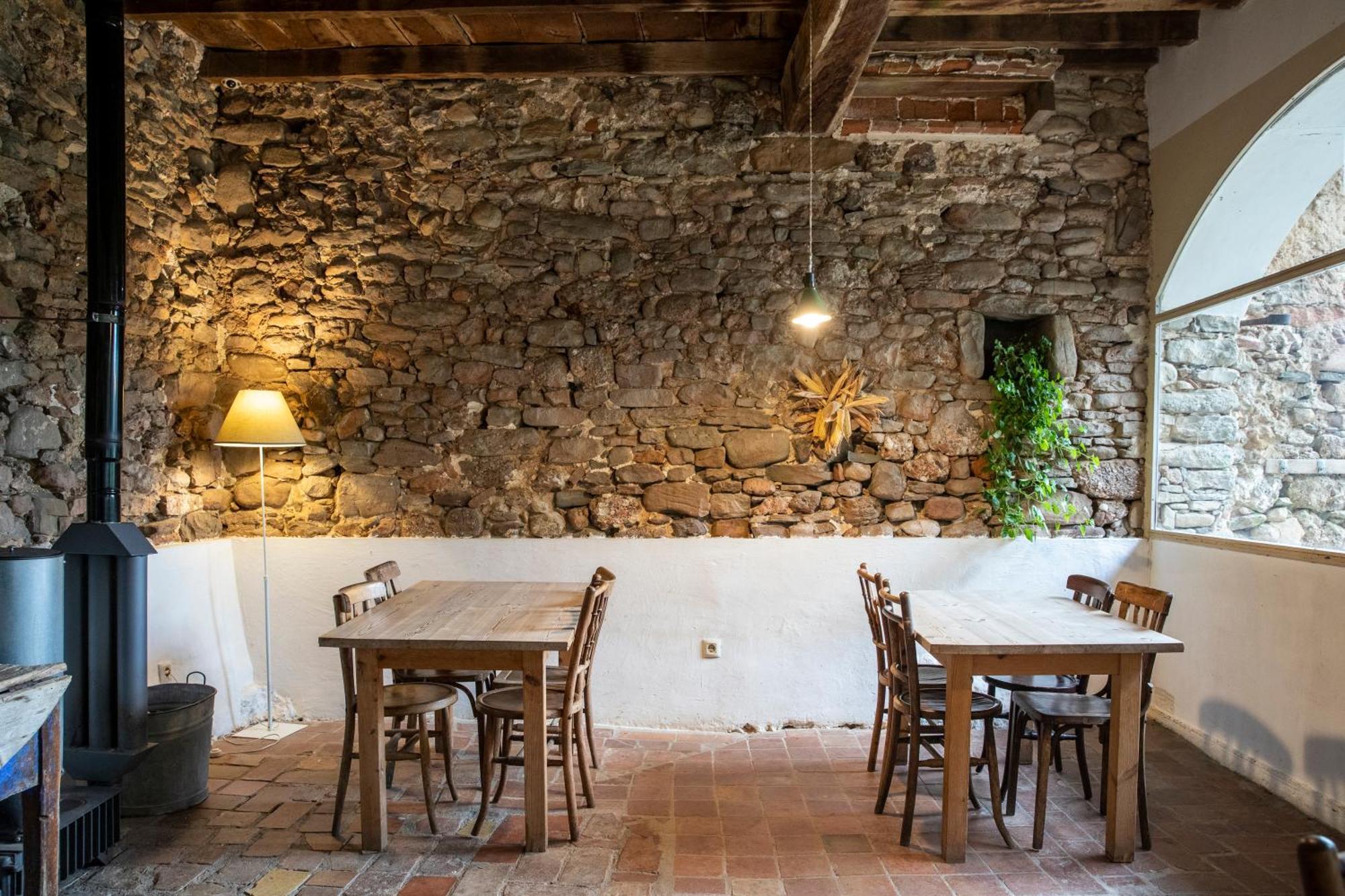 Casa Rural Mas Garganta La Pinya Bagian luar foto