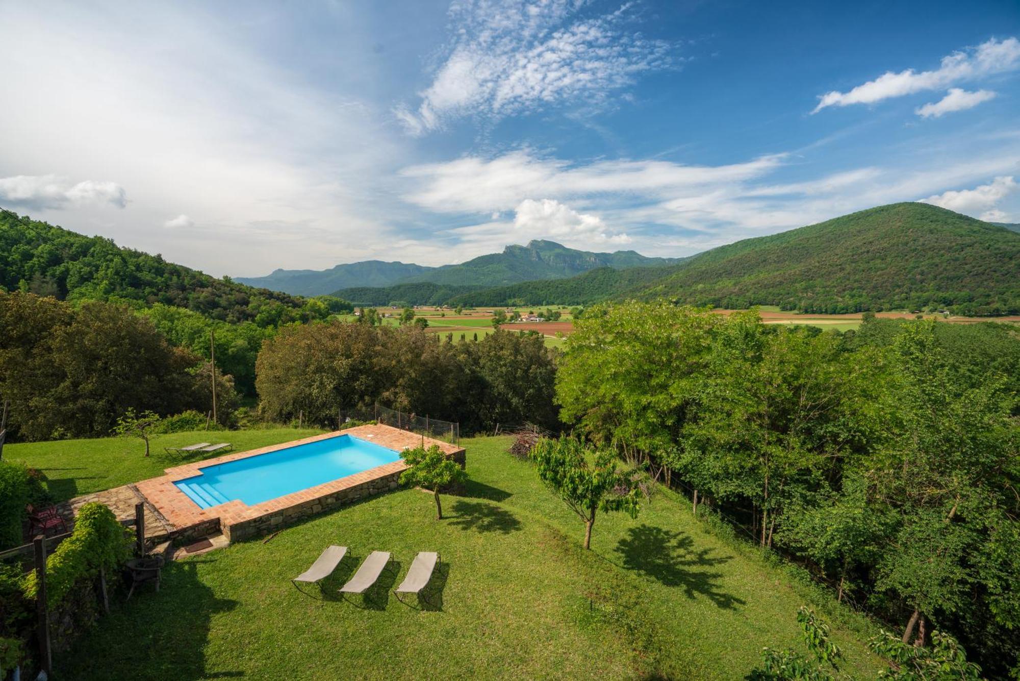 Casa Rural Mas Garganta La Pinya Bagian luar foto